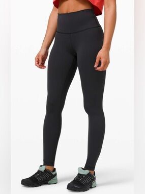 Lululemon NWT Wunder Under High Rise 28” Tights Black Size 4 Leggings